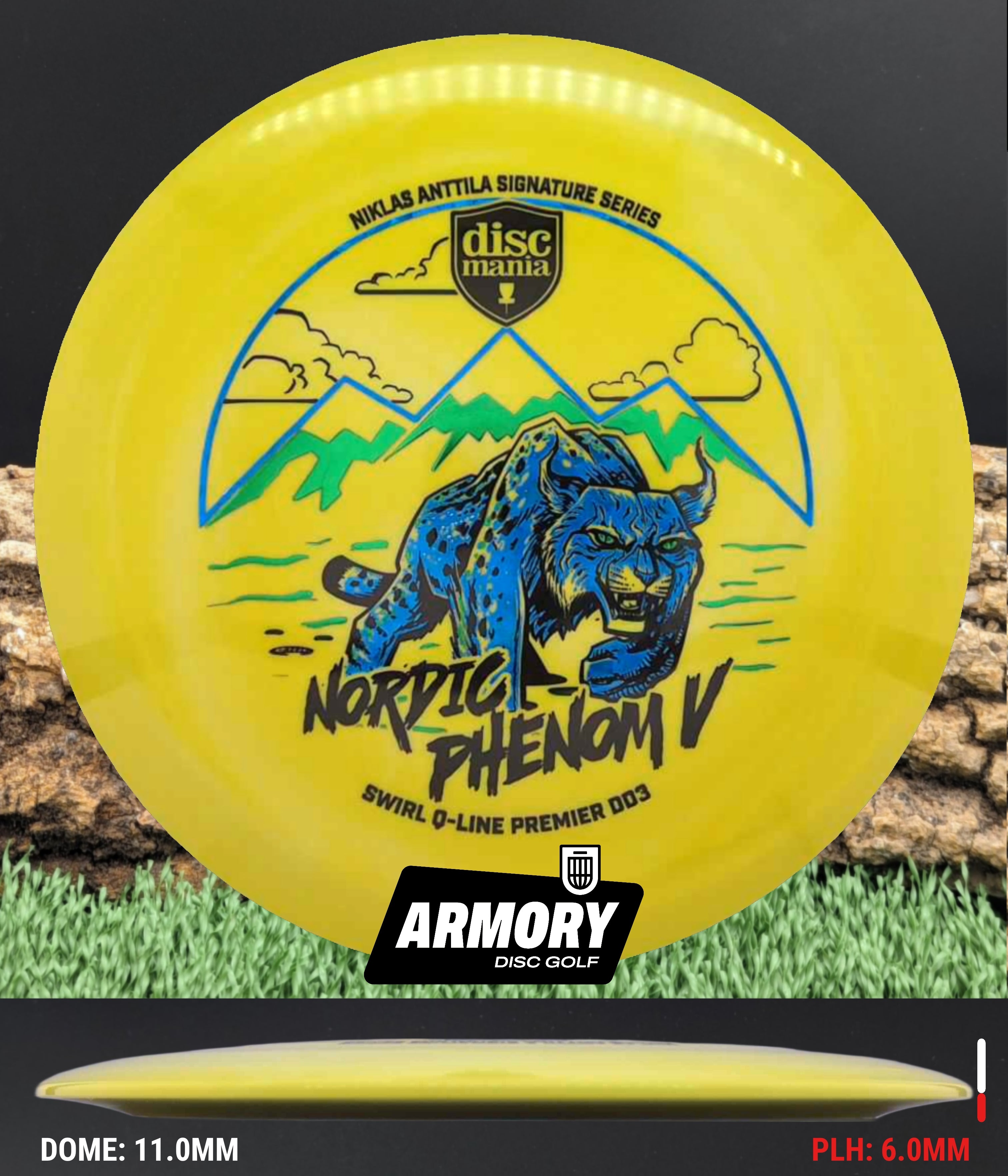 Discmania Nordic Phenom 5 Swirl Q-Line DD3 | Pick Your Exact Disc