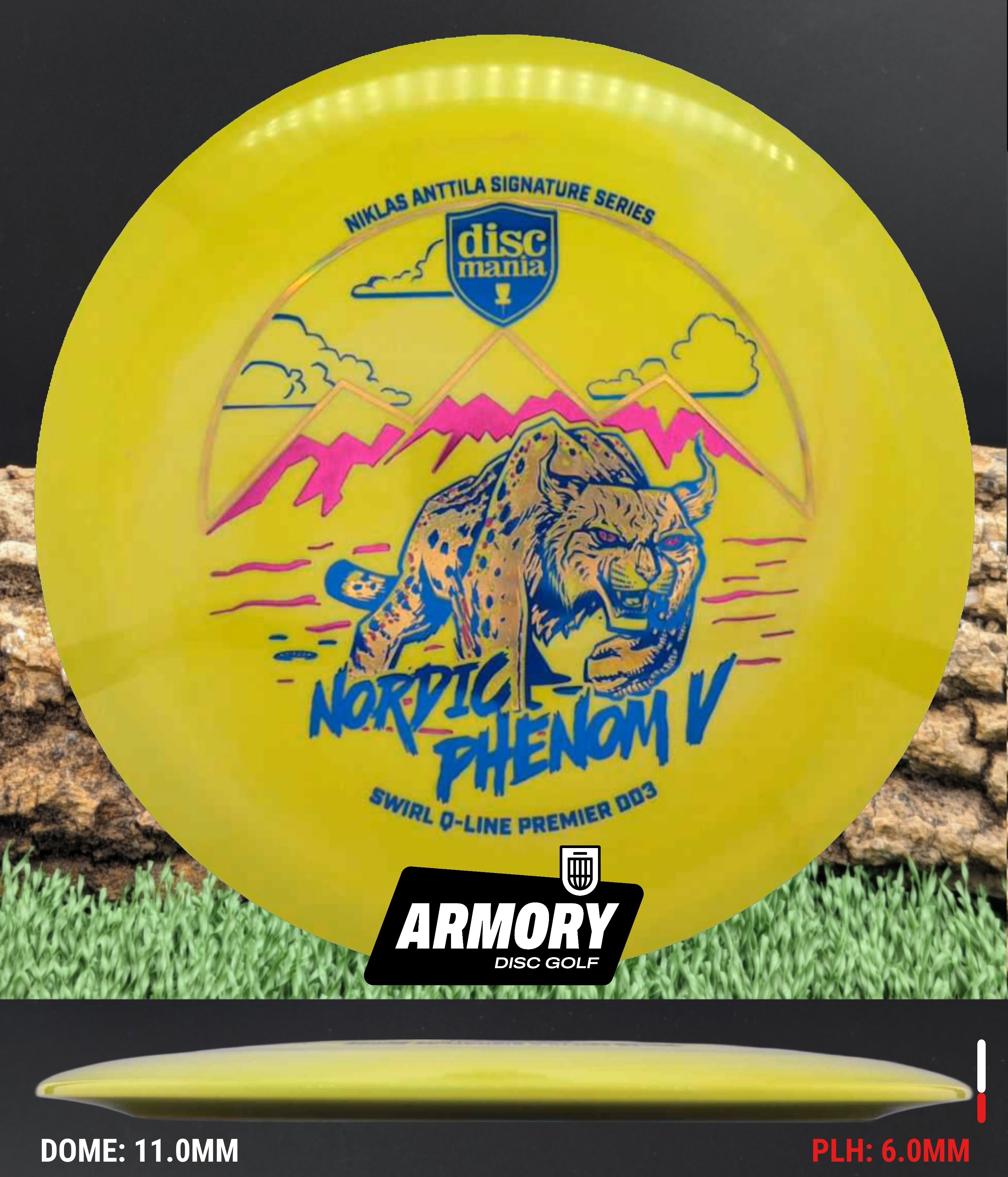 Discmania Nordic Phenom 5 Swirl Q-Line Premier DD3 | Pick Your