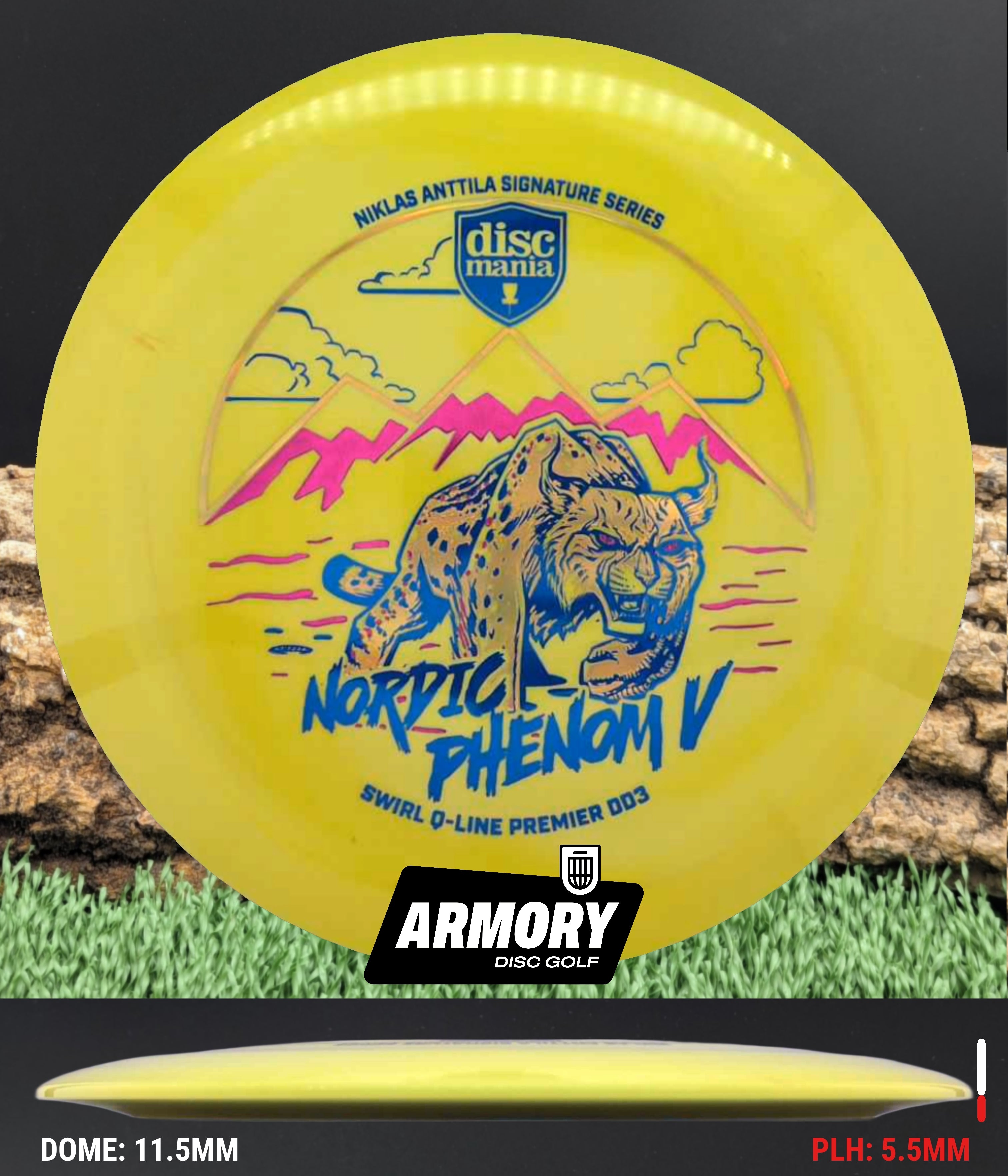 Discmania Nordic Phenom 5 Swirl Q-Line DD3 | Pick Your Exact Disc