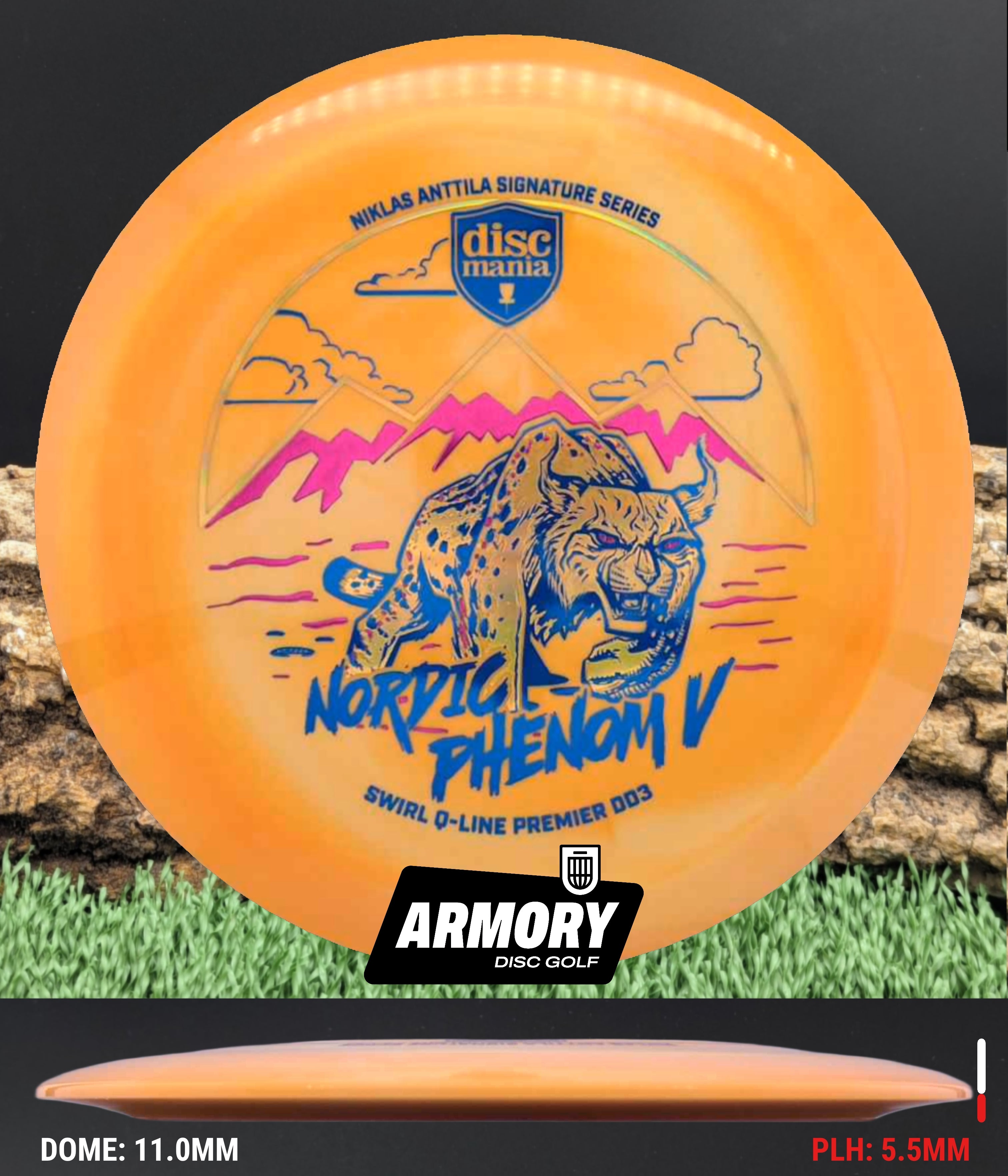 Discmania Nordic Phenom 5 Swirl Q-Line Premier DD3 | Pick Your