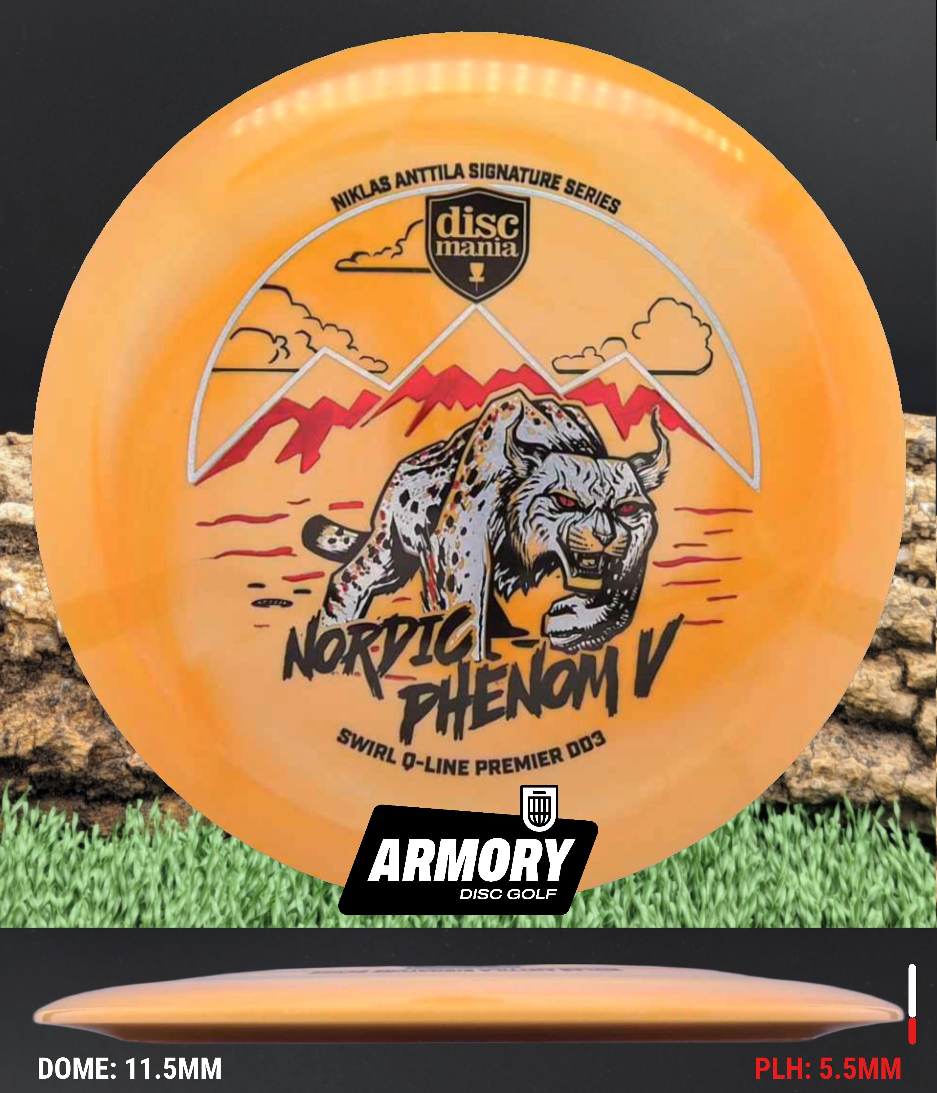Discmania Nordic Phenom 5 Swirl Q-Line DD3 | Pick Your Exact Disc