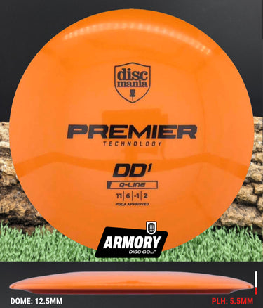 Discmania DD Orange/Black 173.2g