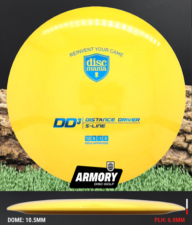 Discmania DD S-Line yellow/blue 176g