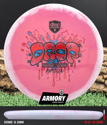 Discmania Drop Horizon S-Line Pink/White/Red/Blue Shatter/Black 174g