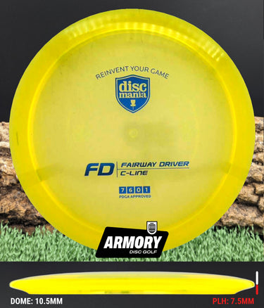 Discmania FD C-Line Yellow/Blue 175.4g