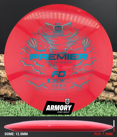 Discmania FD red/teal-scales 167g
