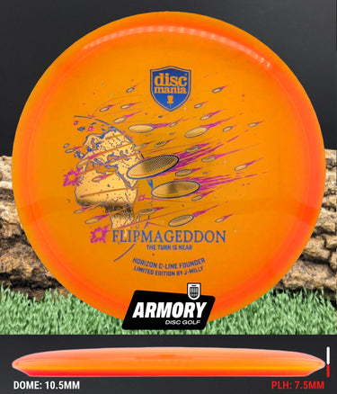 Discmania Founder C-Line Orange/Gold-Magenta 178.0g