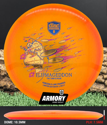Discmania Founder C-Line Orange/Gold-Magenta 178.2g