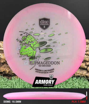 Discmania Founder C-Line White-Pink/Green-Silver 180.2g