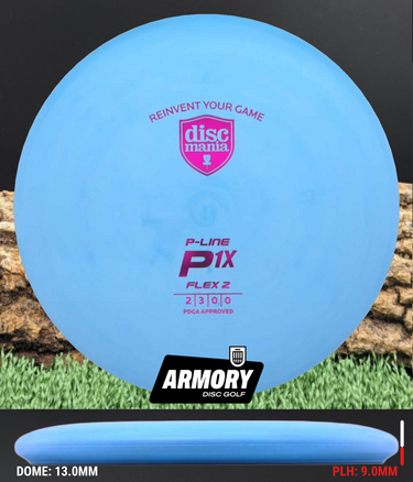 Discmania P1 P-Line Flex 2 light blue/magenta 175g