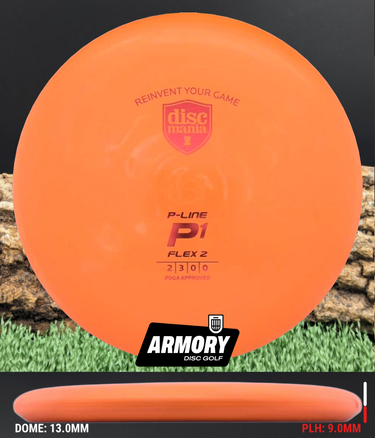Discmania P1 P-Line Flex 2 Orange/Orange 174g