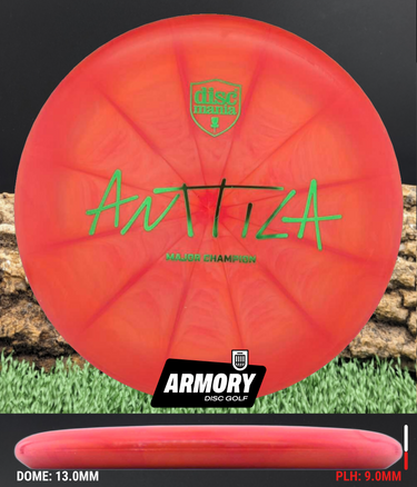 Discmania P1 Vapor Red Orange/Emerald 173g