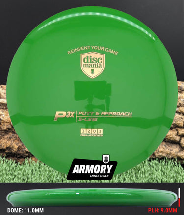 Discmania P3 S-Line green/gold 177.8g