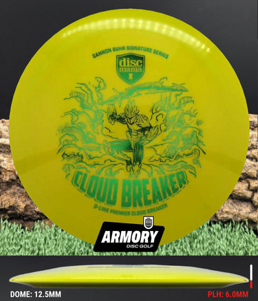 Discmania Q-Line Cloud Breaker - Gannon Buhr Signature Series Slime/Green 174.1g