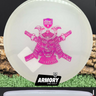 Discmania Sensei Active Glow clear-green/magenta shatter 175.3g