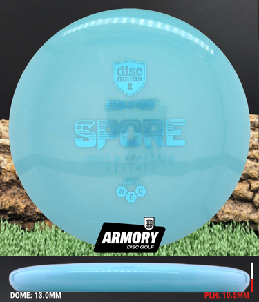 Discmania Spore Soft Neo Ice/Ice 156g