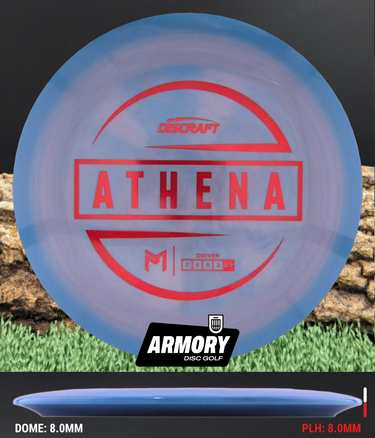 Discraft Athena ESP Purple-Blue/Red Knit 176g