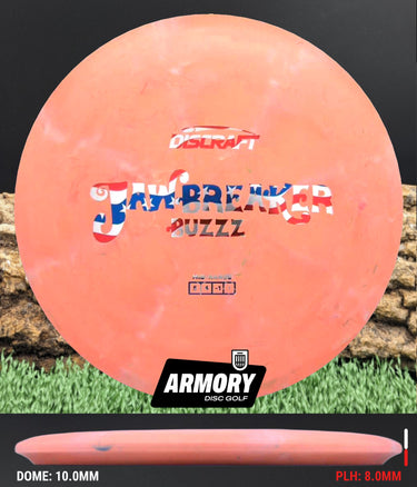 Discraft Buzzz Jawbreaker Salmon /Red/White/Blue 175.8g