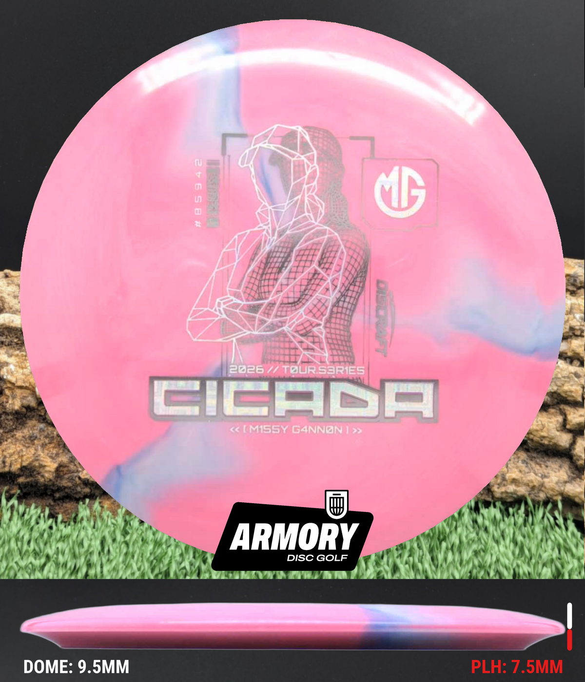 Discraft Missy Gannon 2026 Tour Series Cicada | Pick Your Exact Disc