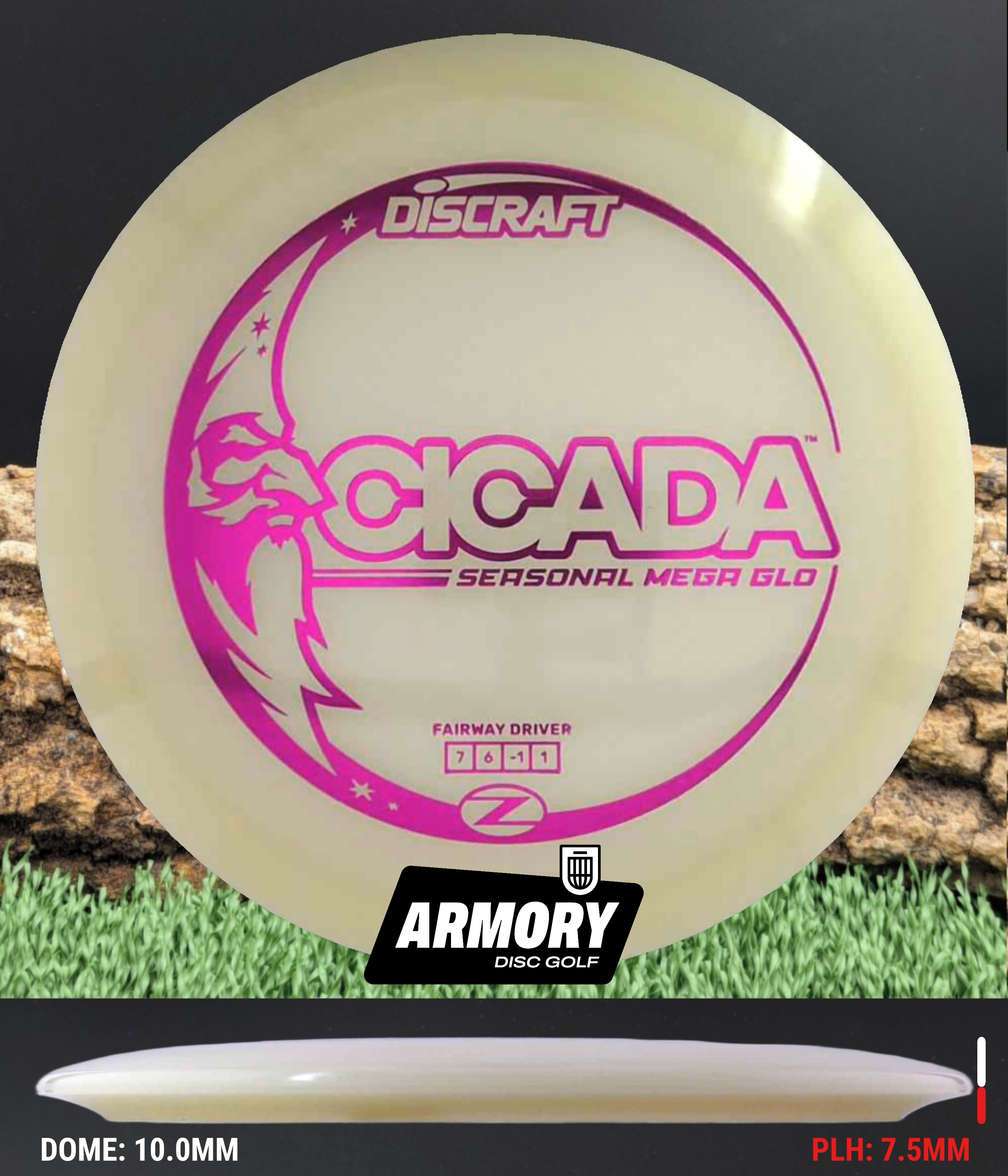 Discraft Mega Glo Cicada Fairway Driver | Pick Your Exact Disc