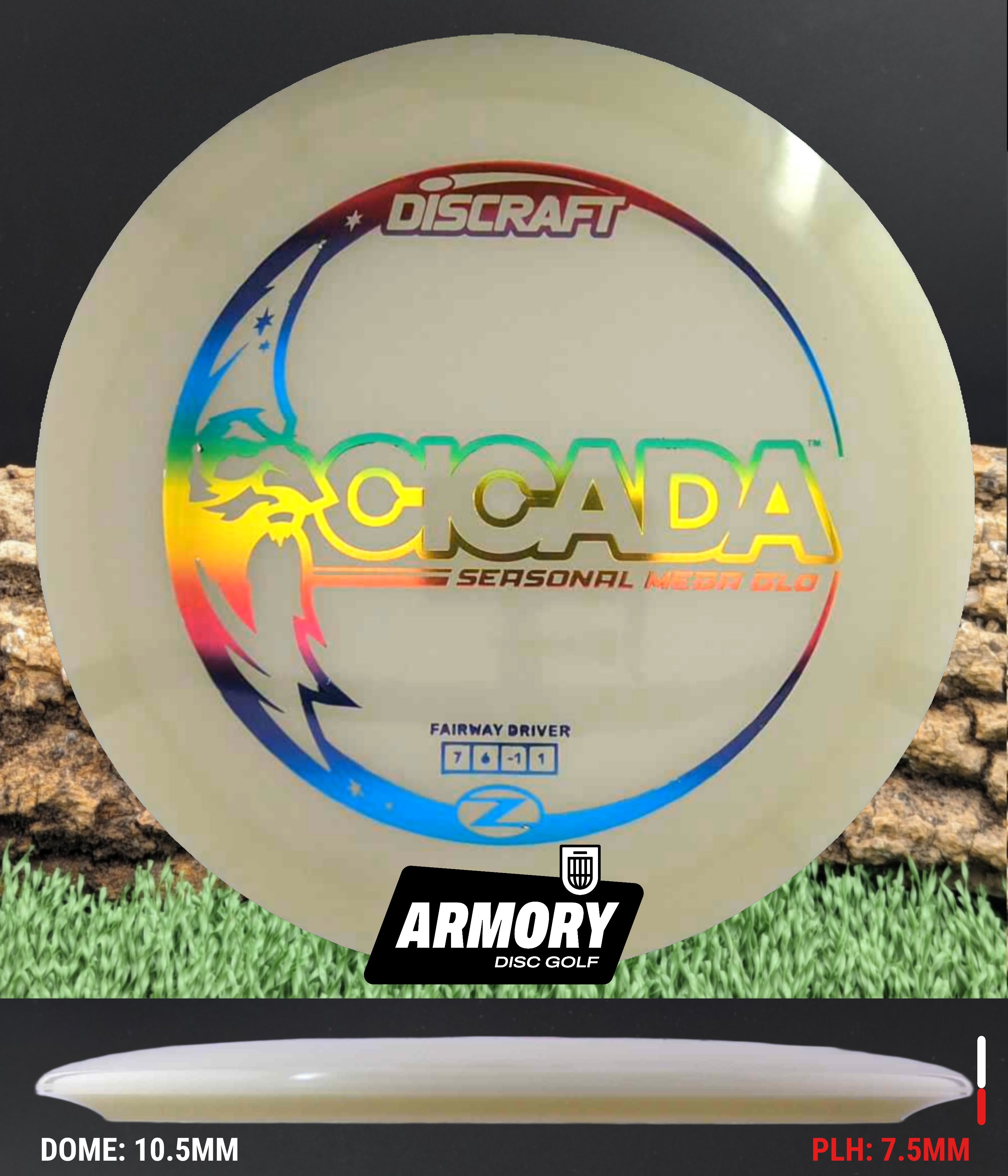 Discraft Mega Glo Cicada Fairway Driver | Pick Your Exact Disc