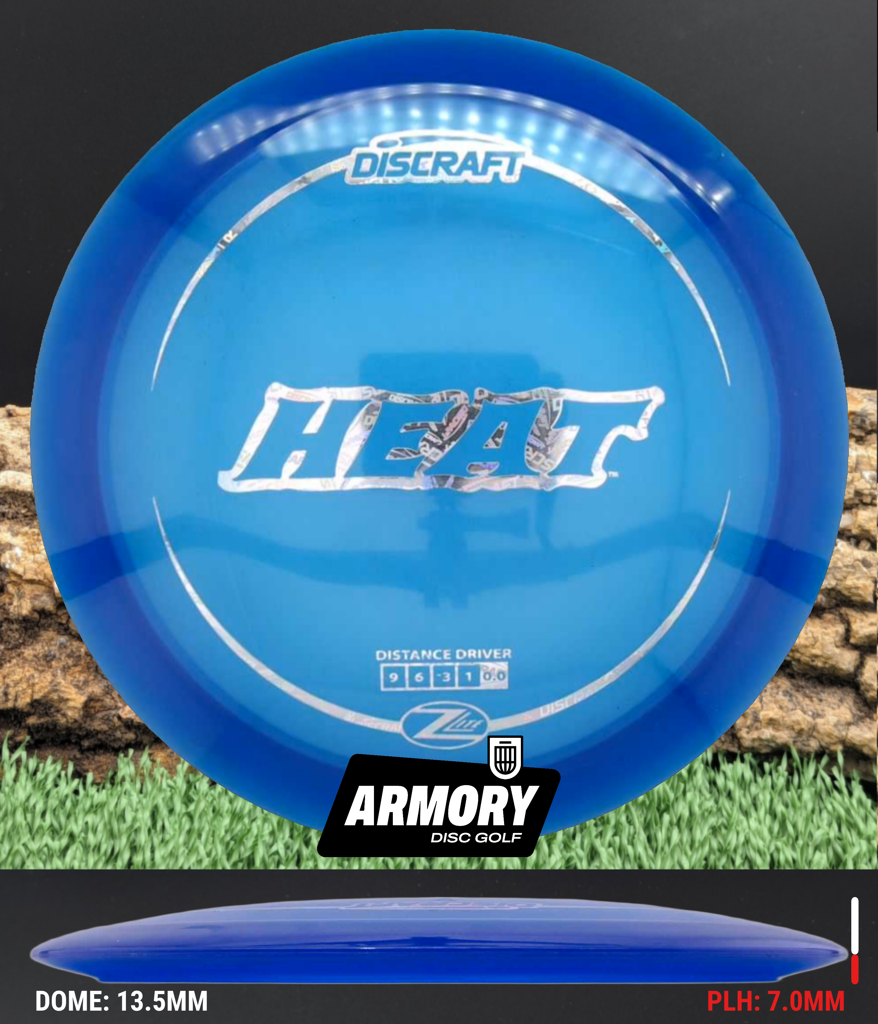 Discraft Z Heat – Understable Fairway Driver Discraft Z Heat – Understable Fairway Driver