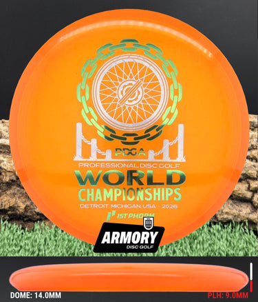 Discraft Luna CryZtal Orange/Green/Silver 176.5g
