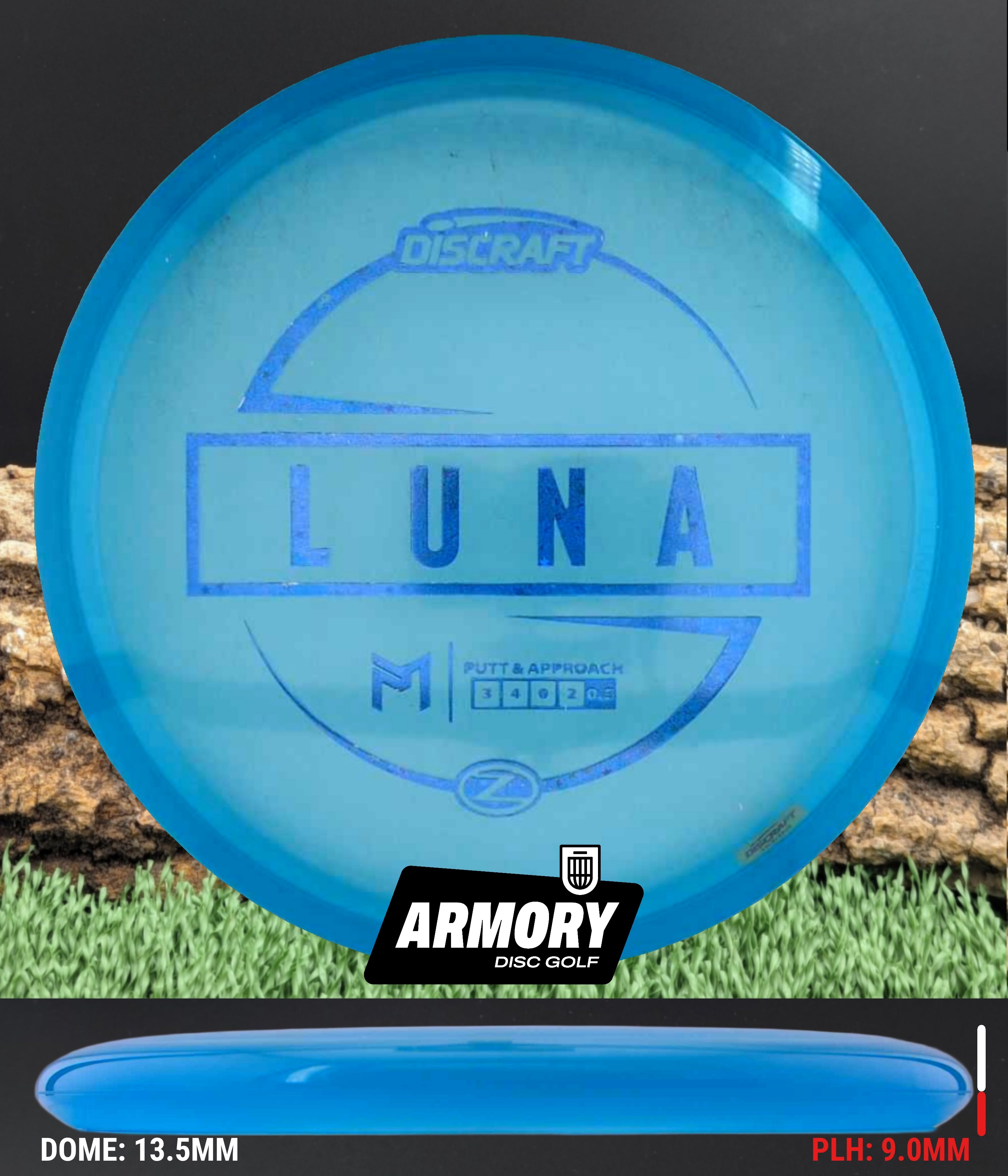 Discraft Z Line Luna Putter | Choose Your Disc