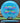 Discraft Nuke ESP FLX blue/rainbow stars 175.3g