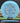 Discraft Raptor ESP baby blue/silver droplets 173.3g