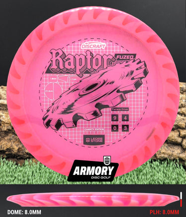 Discraft Raptor FuZed Pink/Black 174.3g