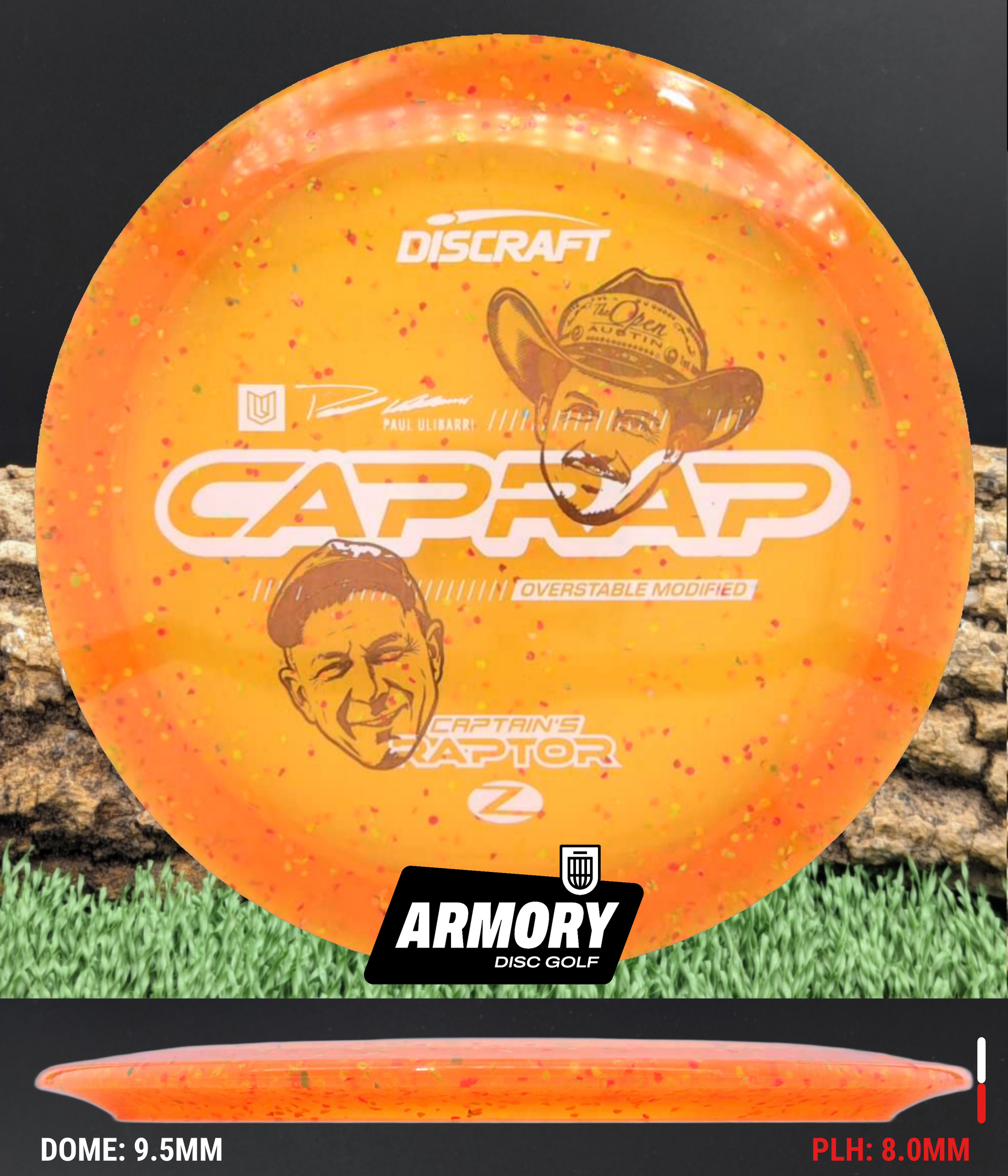 Discraft 2026 Captain's Raptor Z Confetti