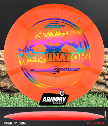 Discraft Terminator Z Line Orange/Rainbow 175.5g