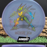 Discraft Zone purple/tropical shatter-olive holo 173.1g