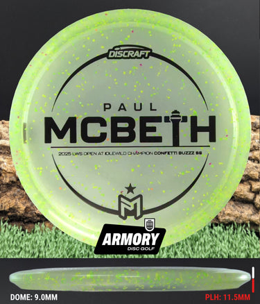 Discraft Confetti Buzzz SS - Paul McBeth Victory Edition