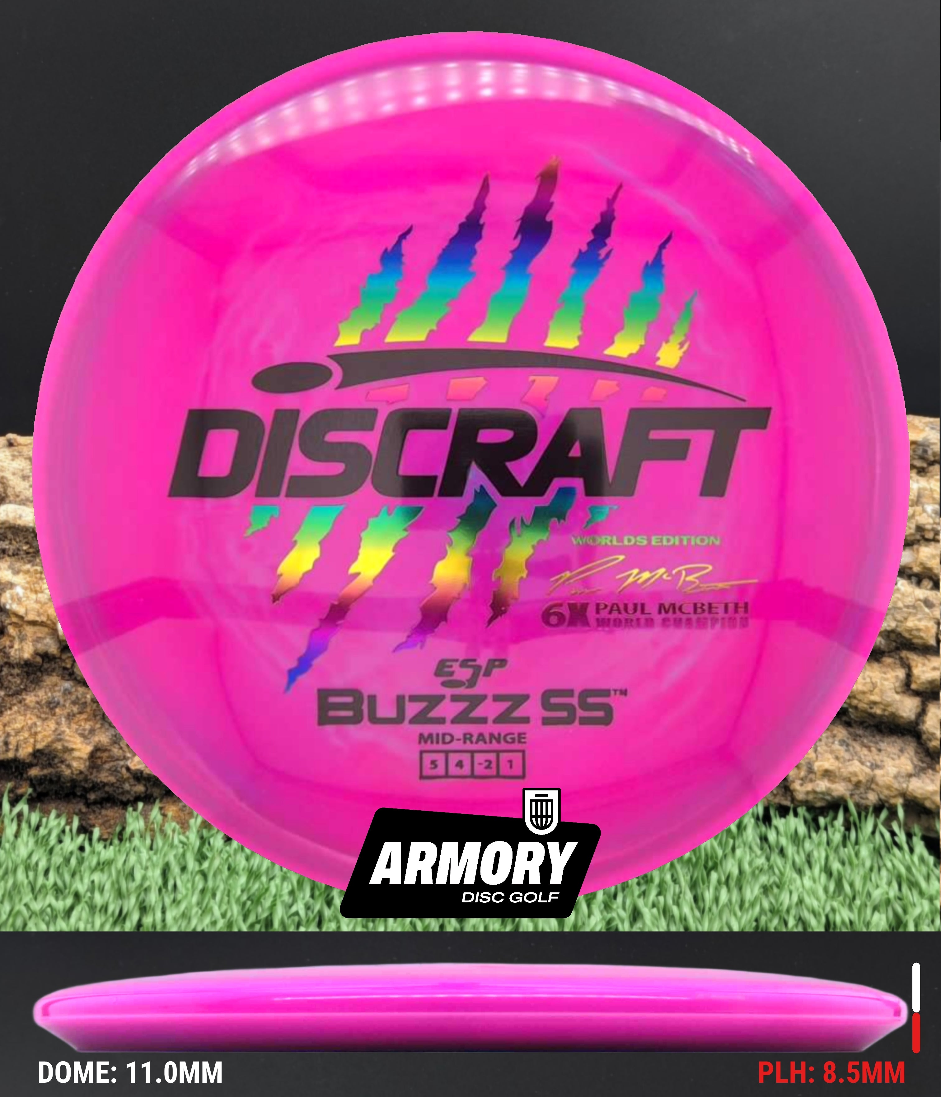 Buzzz Disc Discraft 6-Claw Buzzz SS - Worlds Edition – Armory Disc Golf Shop