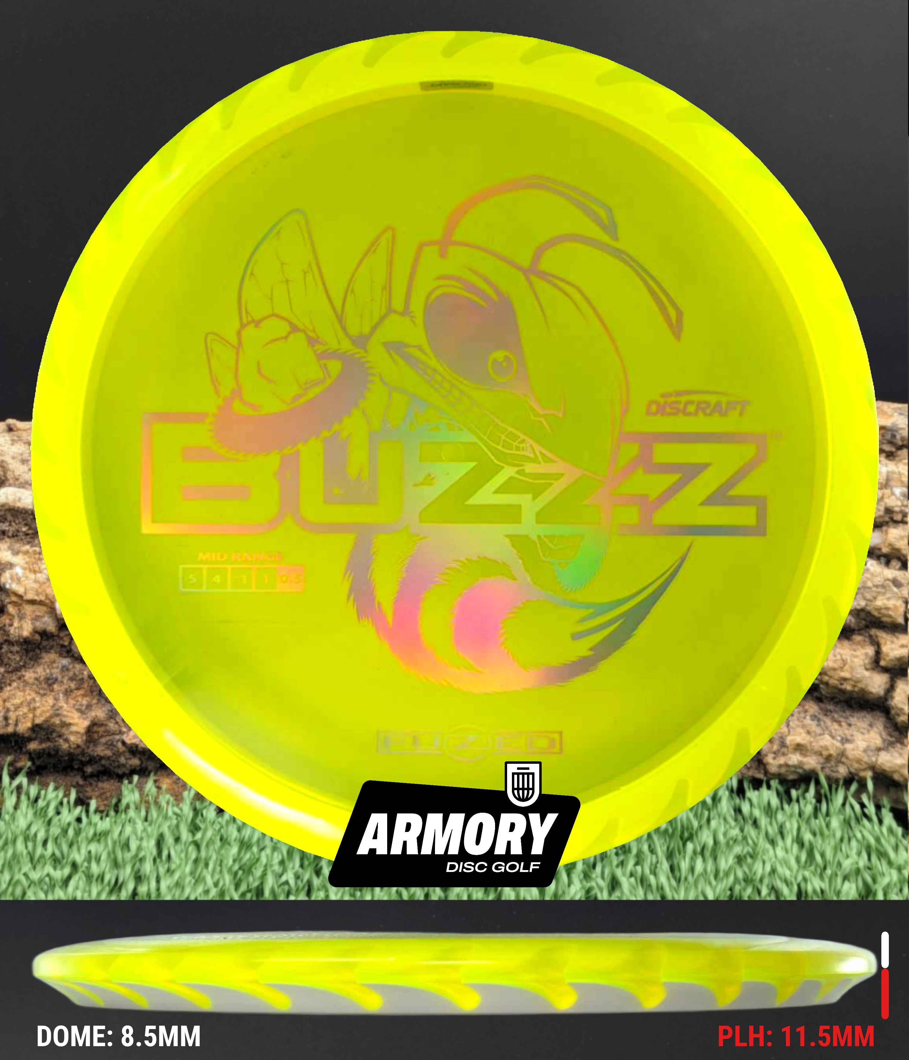 Buzzz Disc Discraft Buzzz – FuZed Line (BuzzzSaw) – Armory Disc Golf Shop