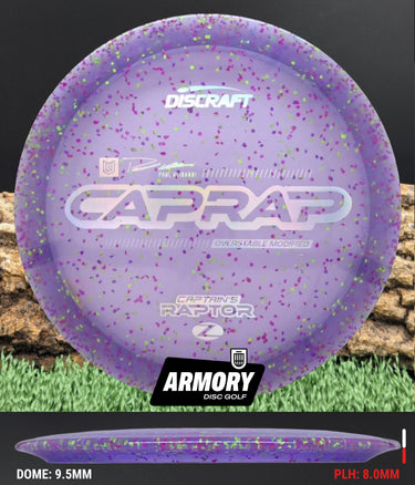 Discraft 2026 Paul Ulibarri Z Confetti Captain’s Raptor