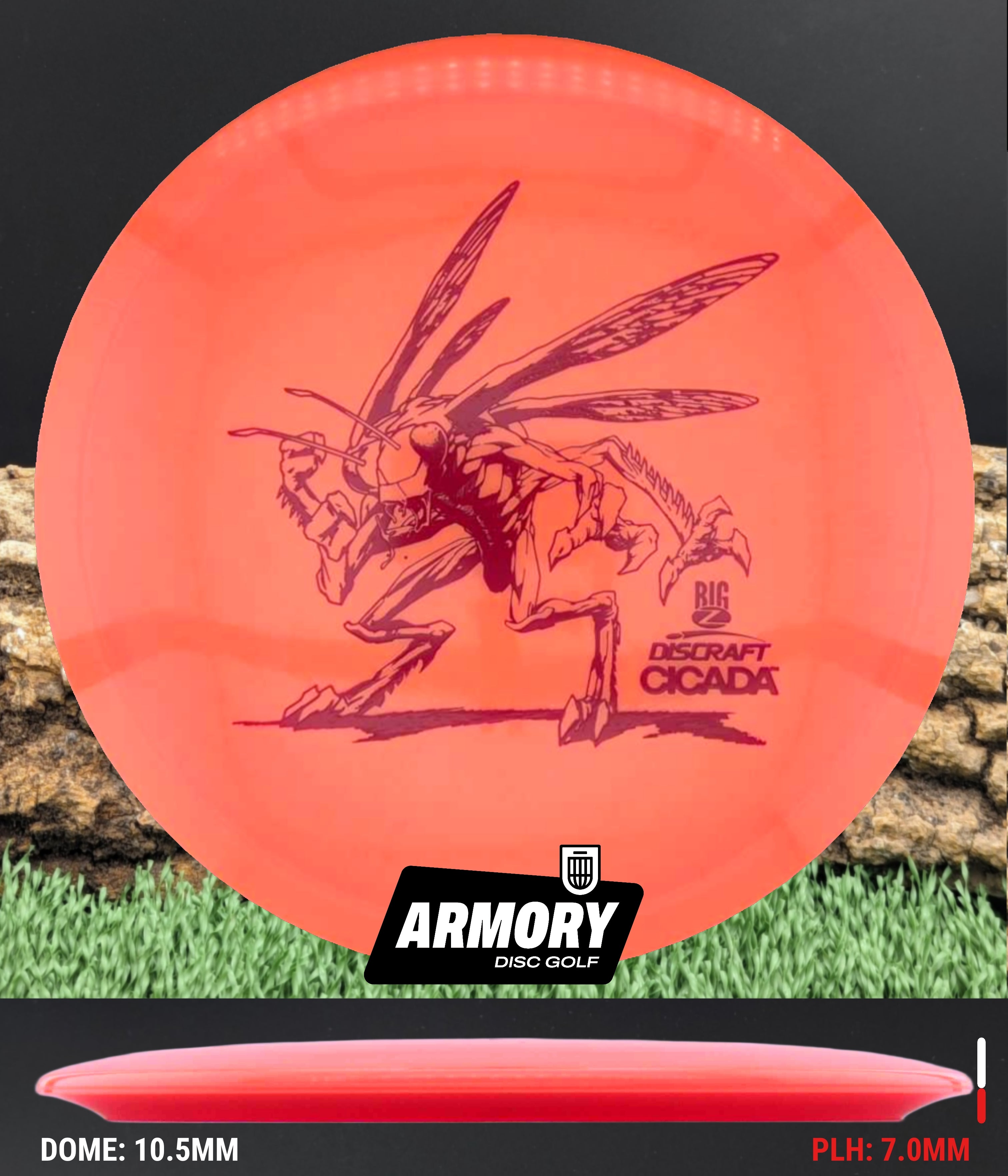 Discraft Big Z Cicada – Straight Fairway – Armory Disc Golf Shop