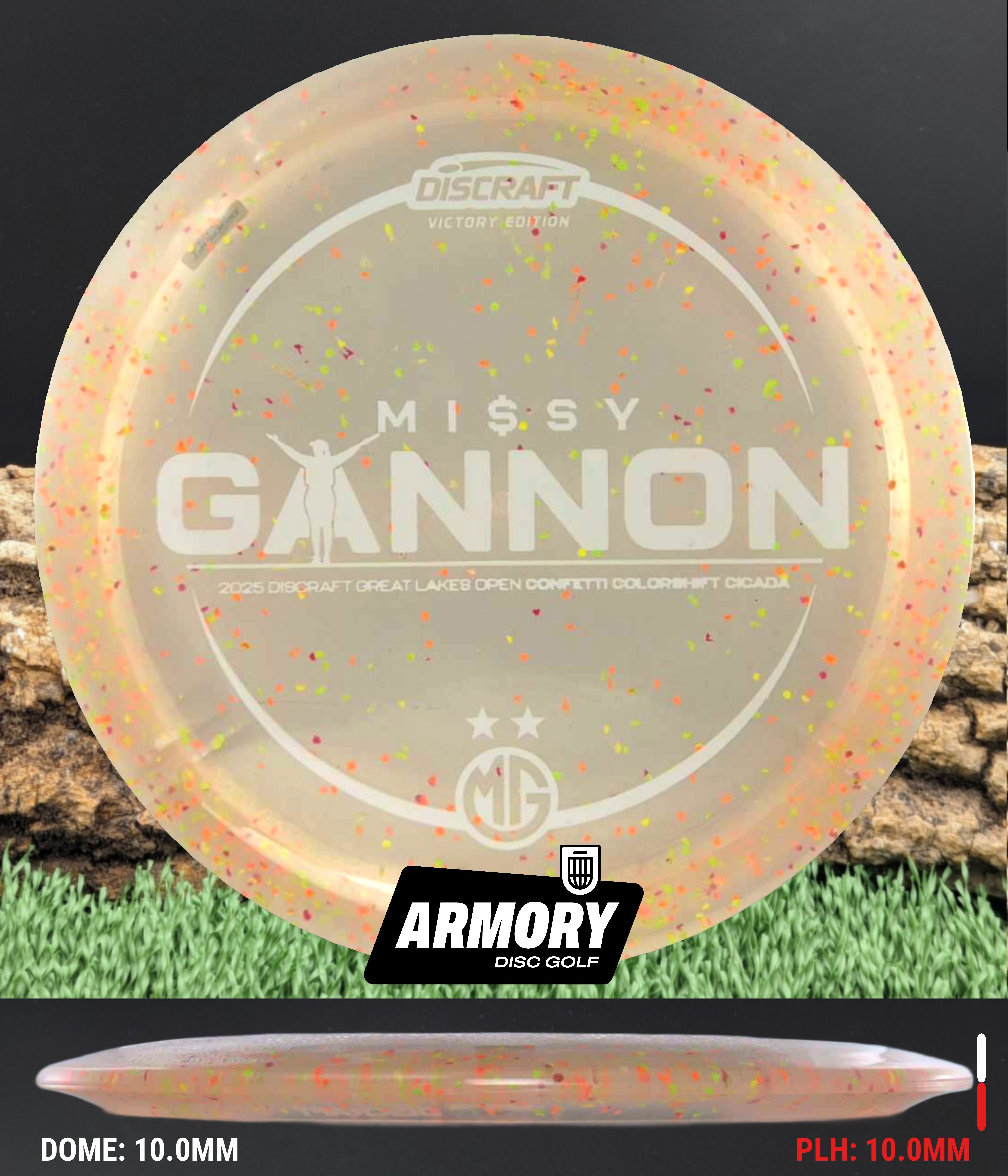 Discraft Z Colorshift Confetti Cicada – Armory Disc Golf Shop
