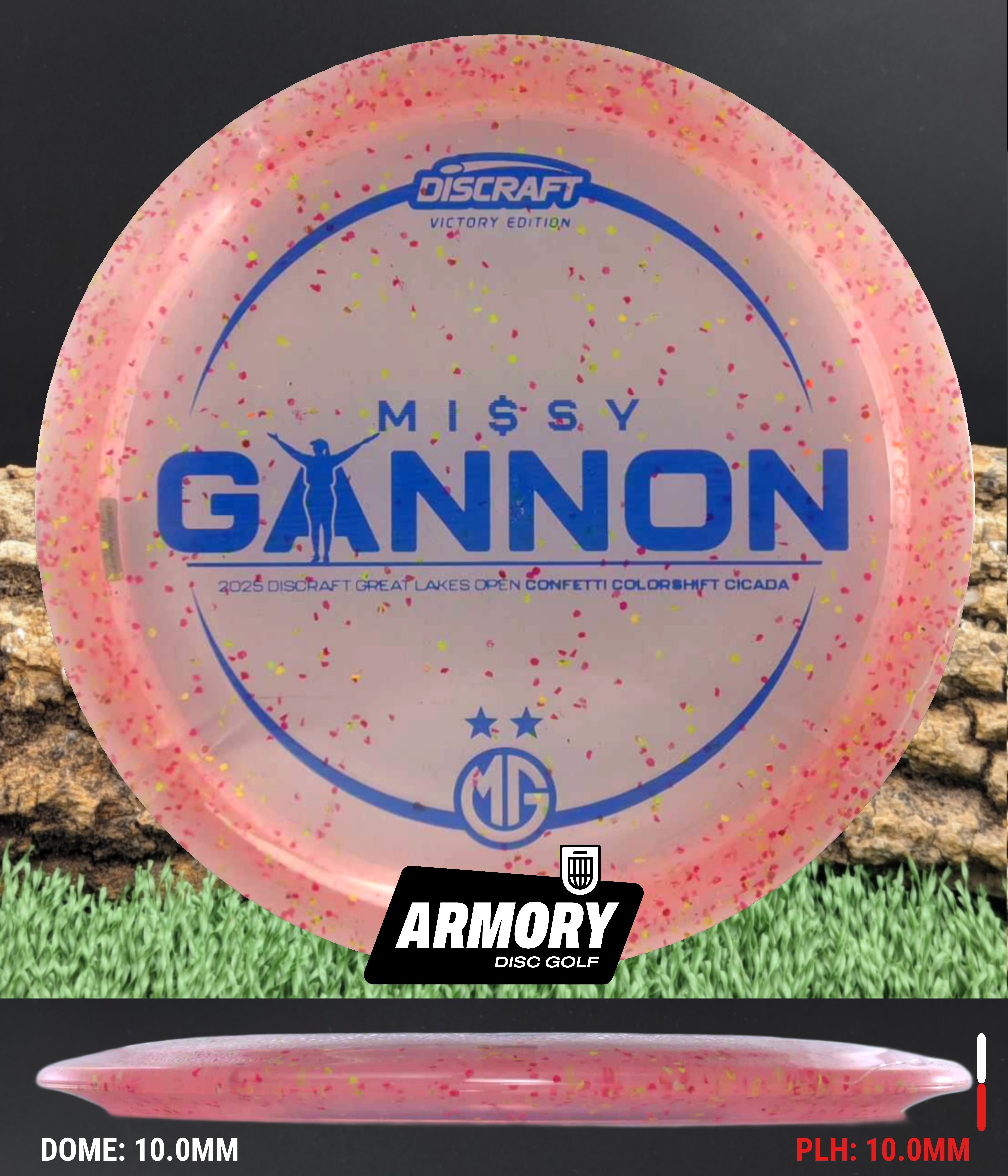 Discraft Z Colorshift Confetti Cicada – Armory Disc Golf