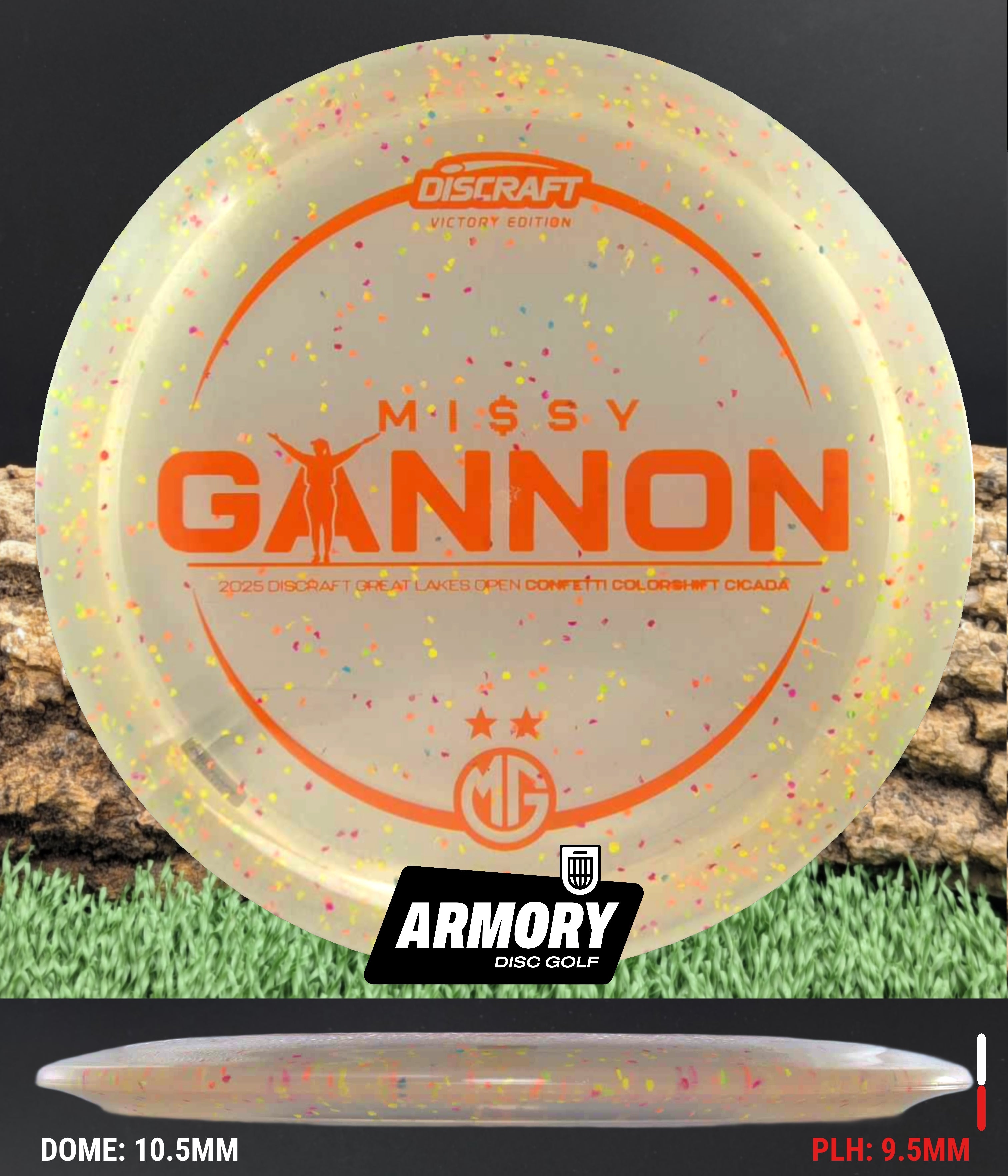 Discraft Z Colorshift Confetti Cicada – Armory Disc Golf Shop