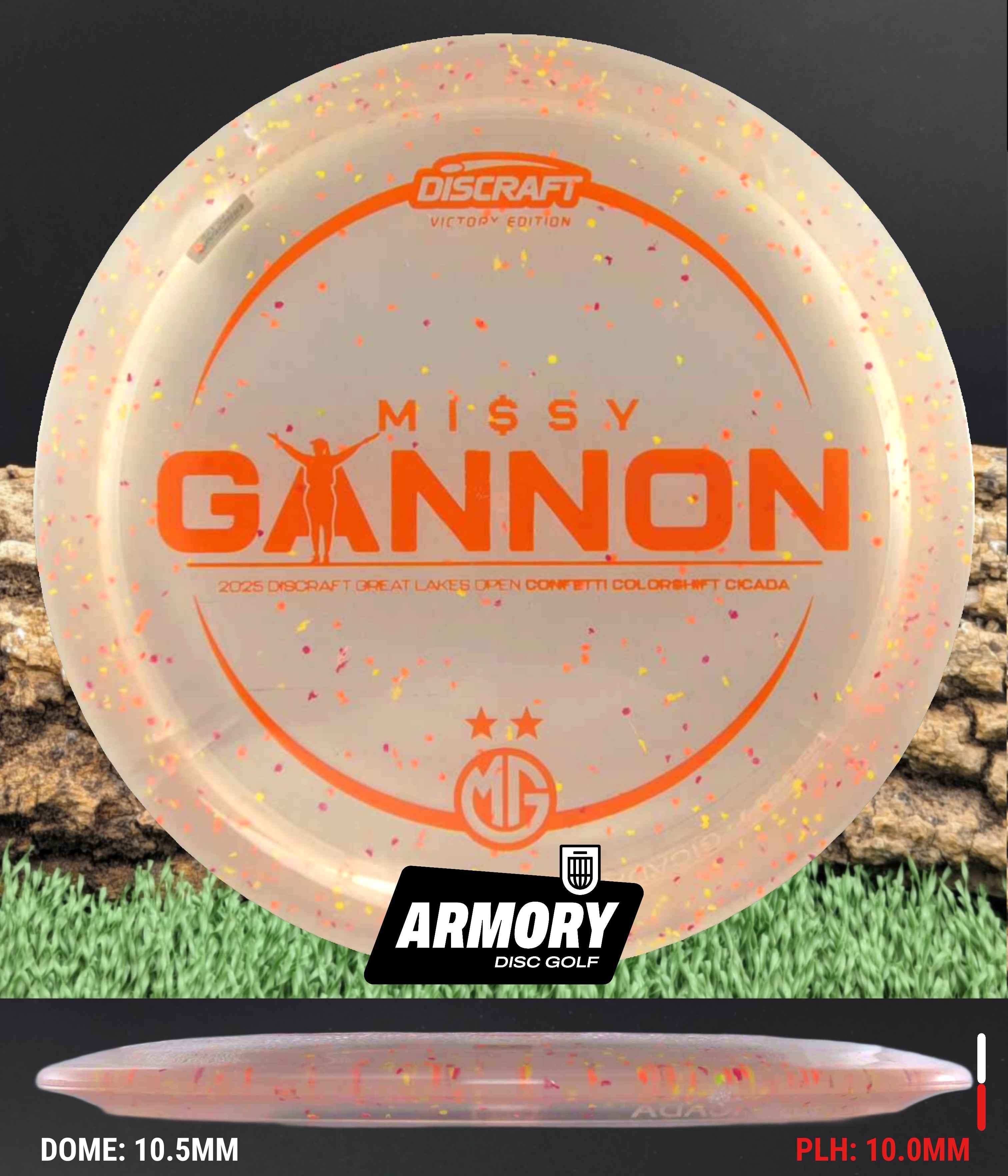 Discraft Z Colorshift Confetti Cicada – Armory Disc Golf Shop