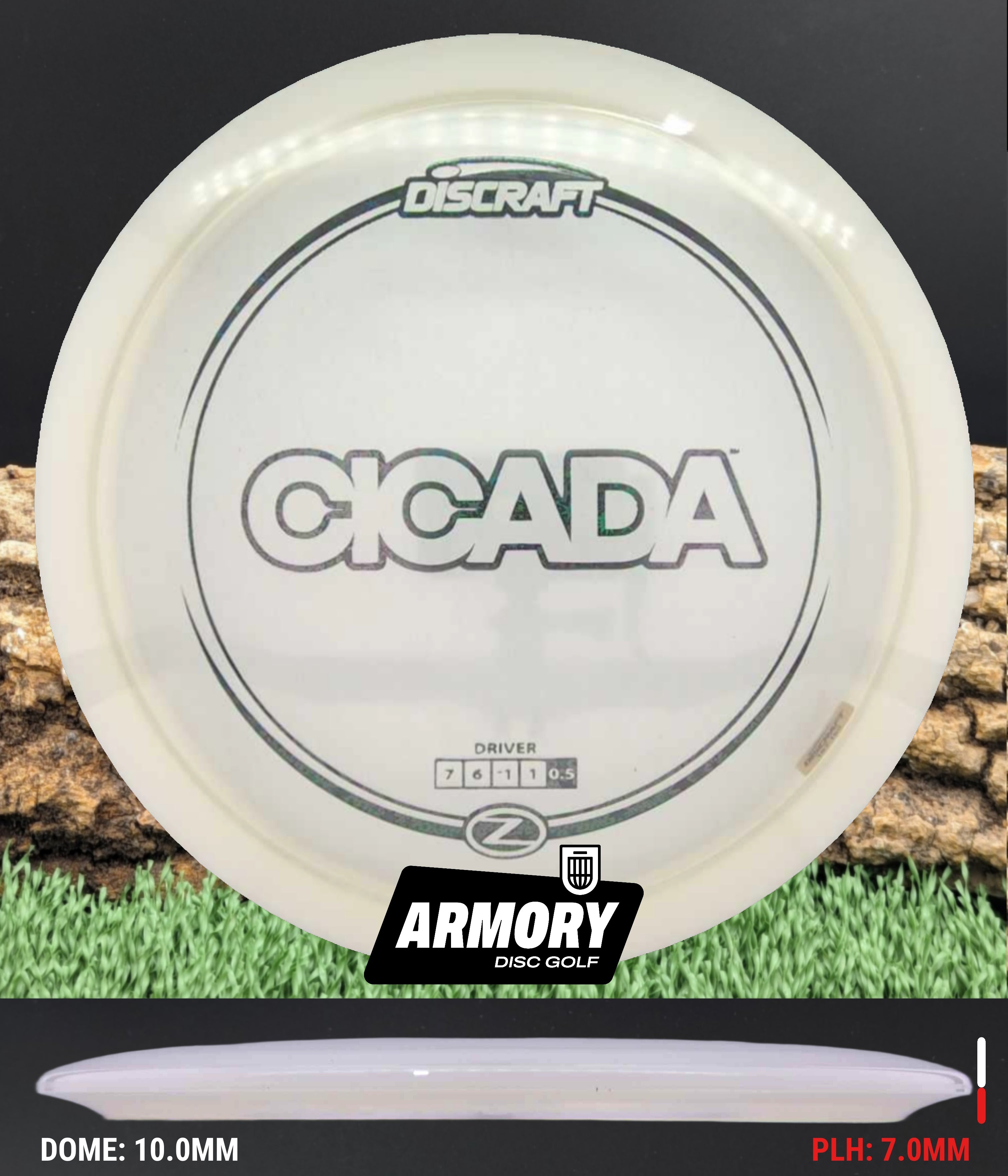 Discraft Z Line Cicada – Straight Fairway – Armory Disc Golf Shop