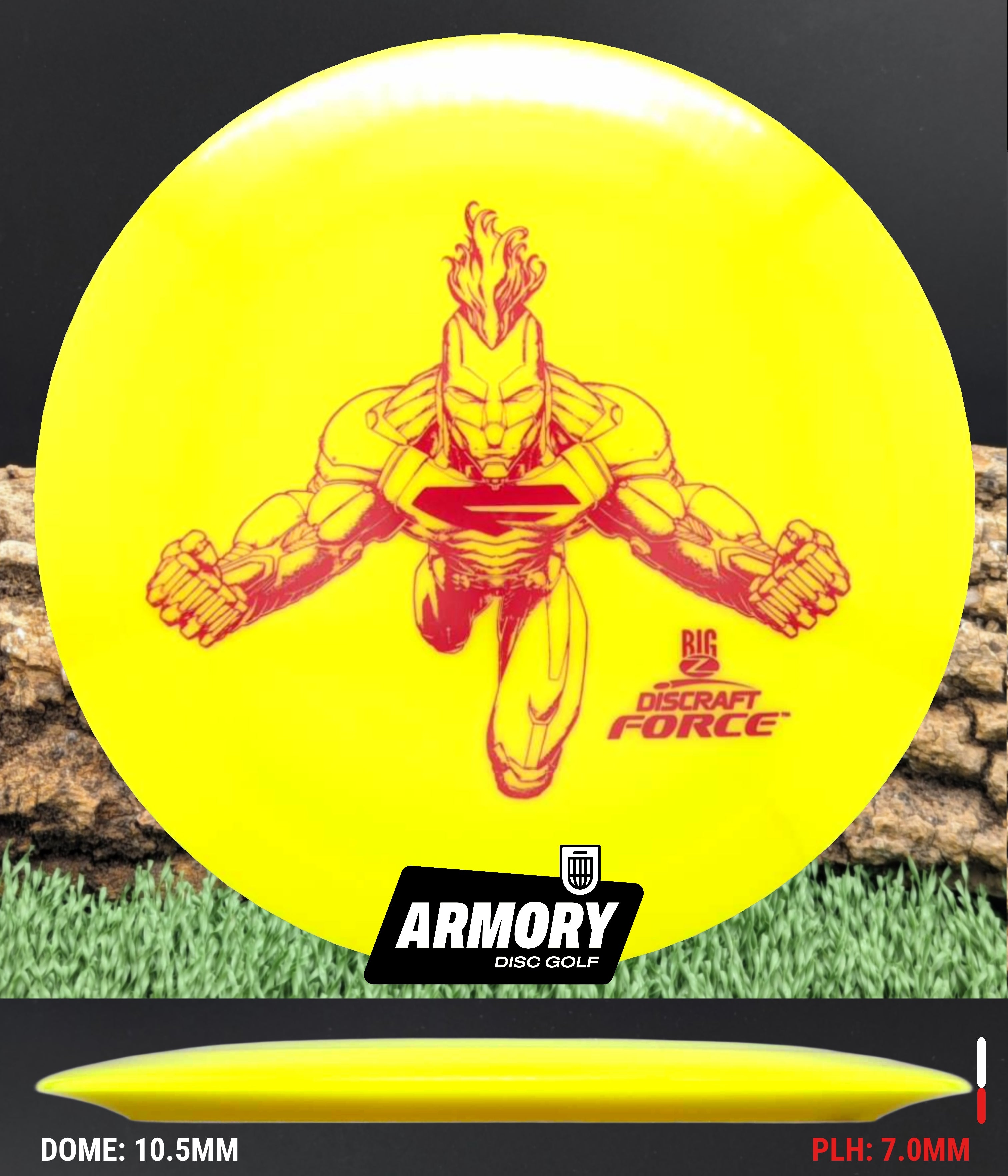 Big Z Force Distance Driver - Discraft - Beef – Armory Disc Golf Shop
