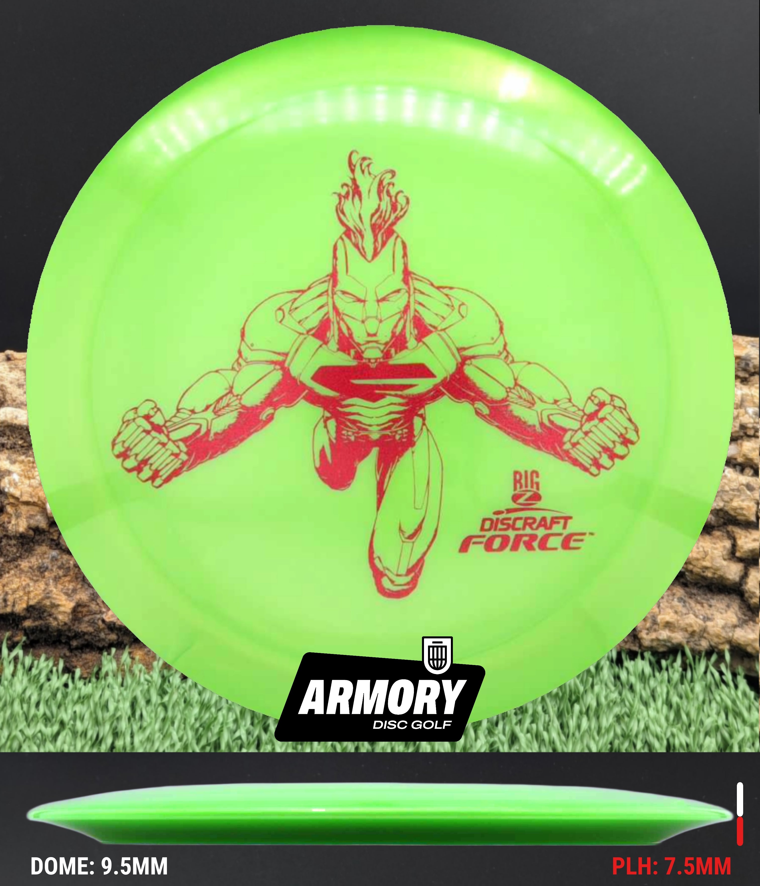 Big Z Force Distance Driver - Discraft - Beef – Armory Disc Golf Shop