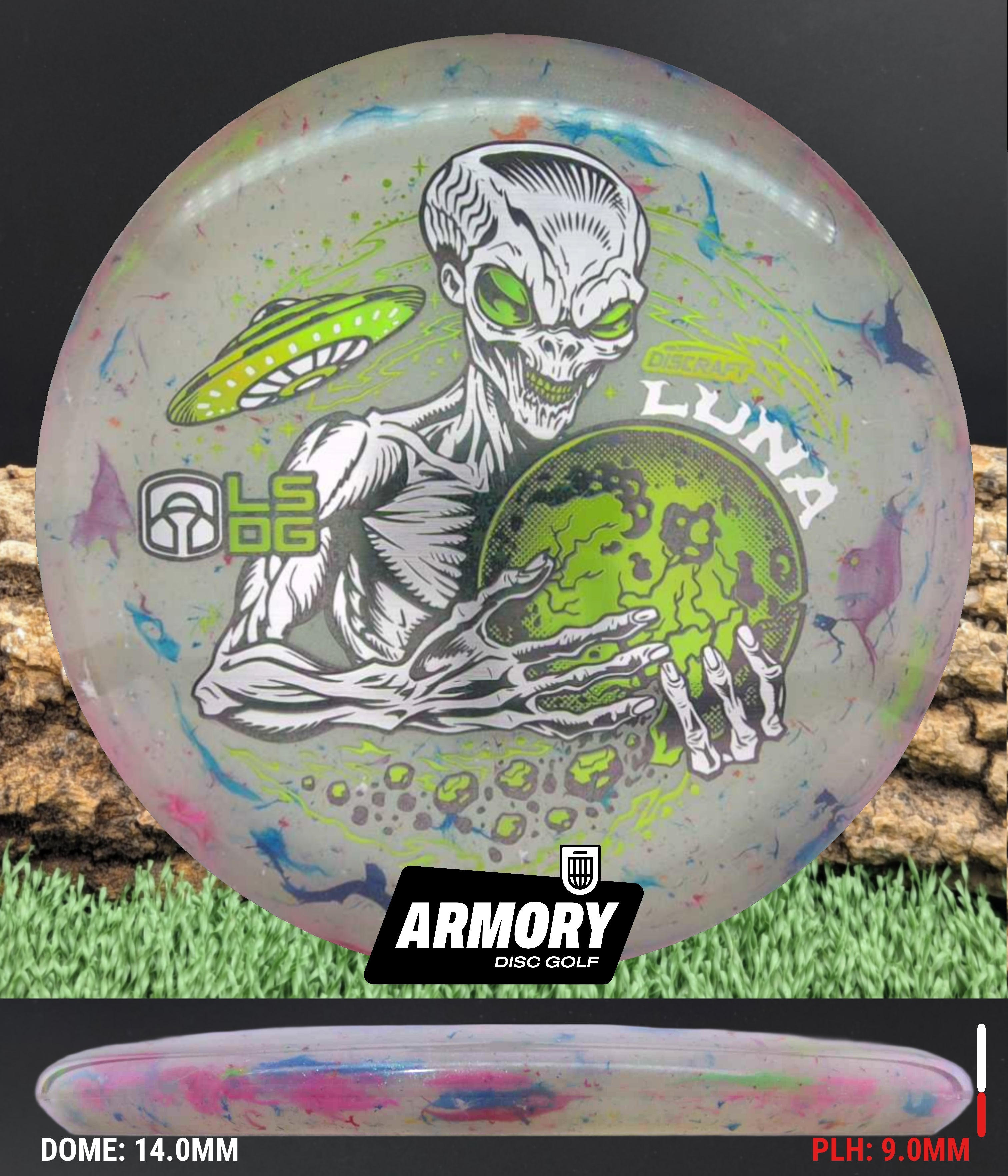 Discraft Colorshift Jawbreaker FLX Luna – Armory Disc Golf Shop