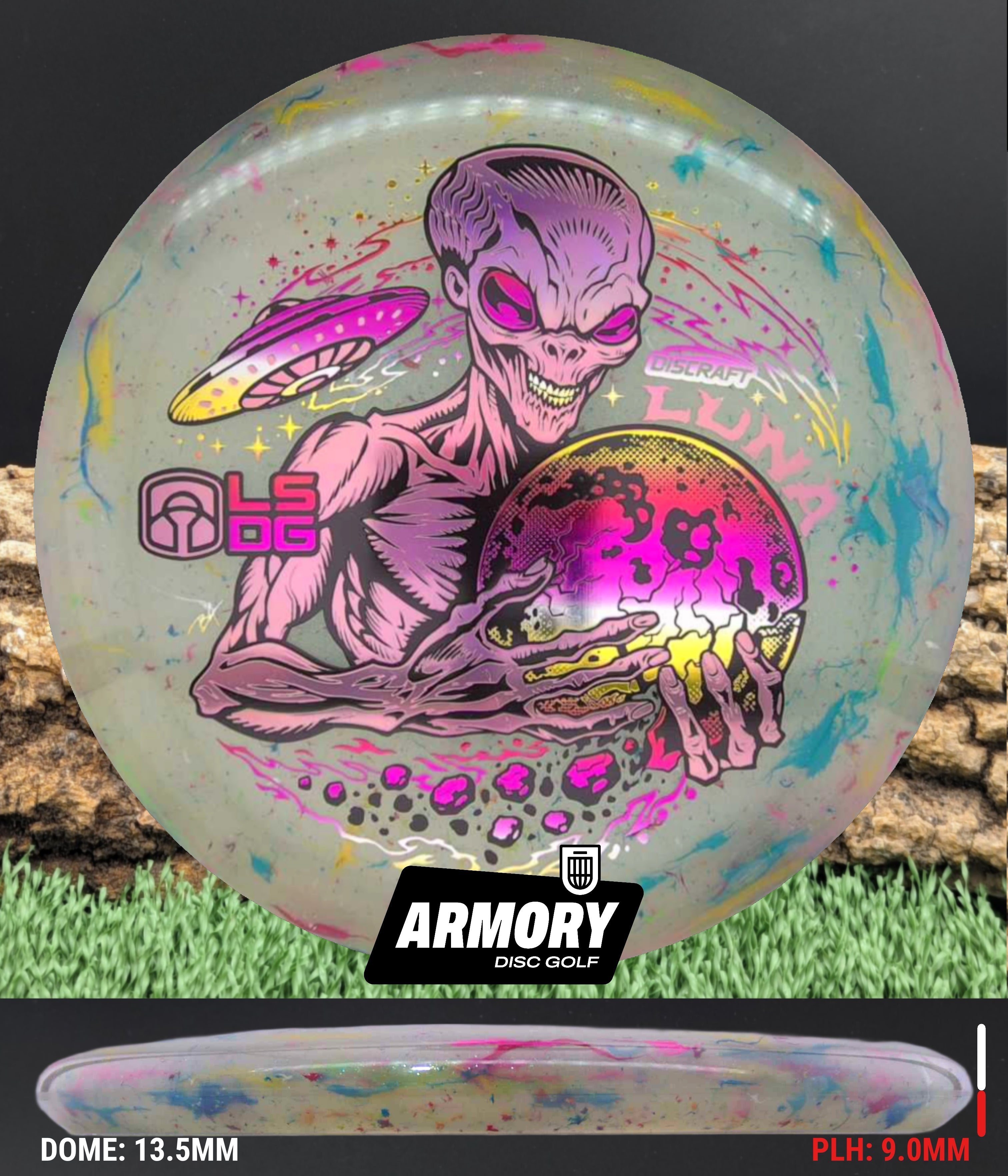 Discraft Colorshift Jawbreaker FLX Luna – Armory Disc Golf Shop