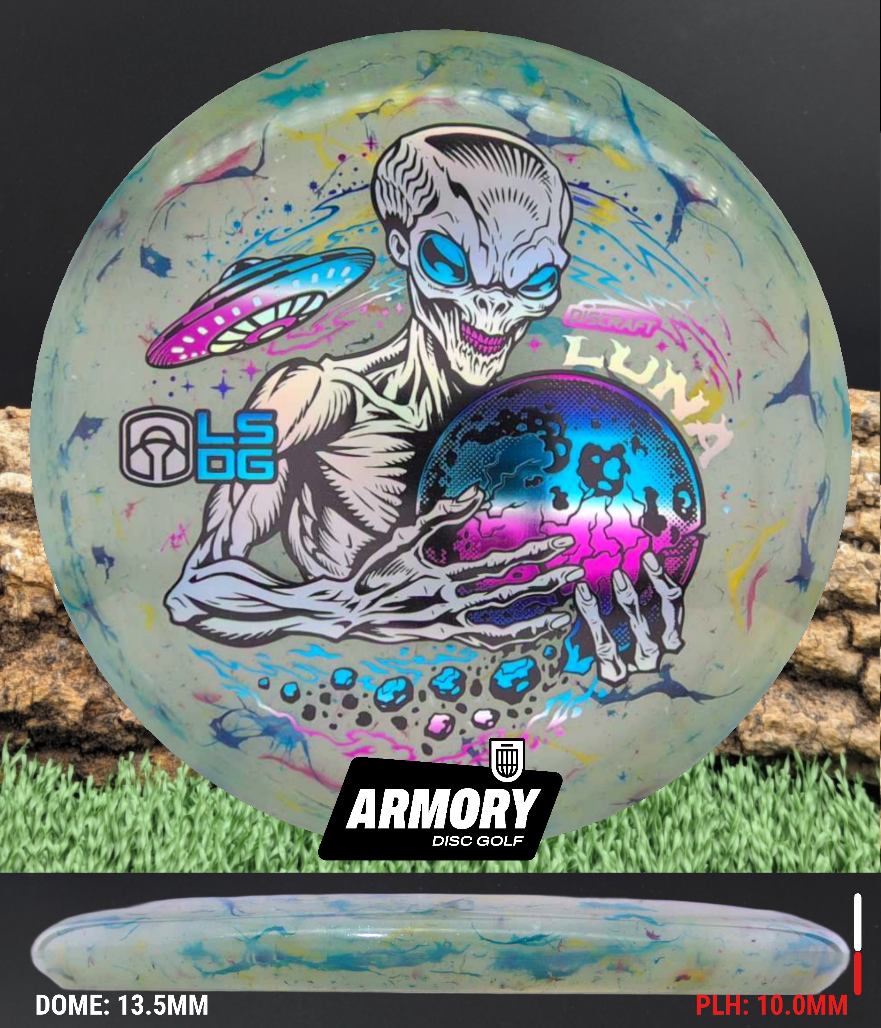 Discraft Colorshift Jawbreaker FLX Luna – Armory Disc Golf Shop