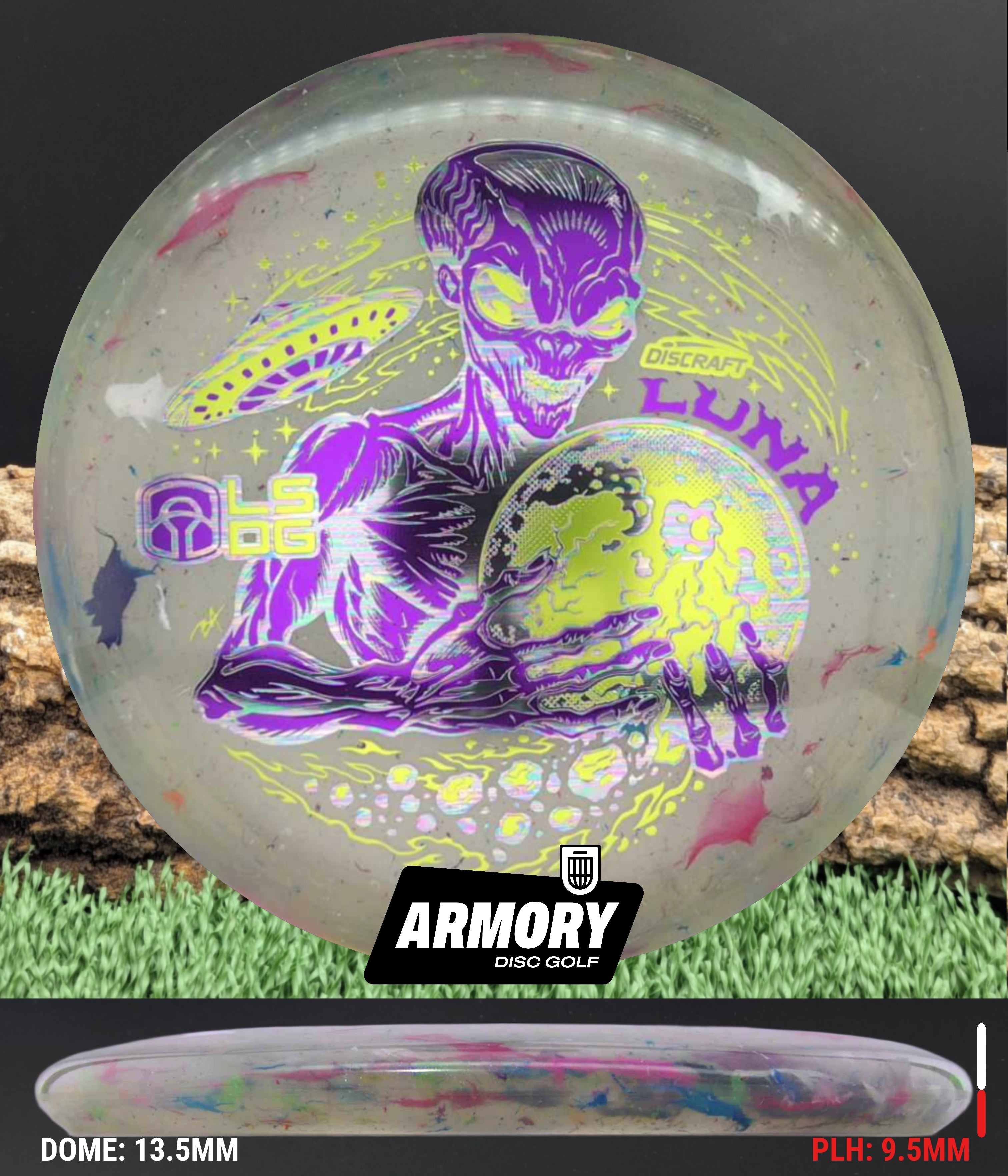 Discraft Colorshift Jawbreaker FLX Luna – Armory Disc Golf Shop